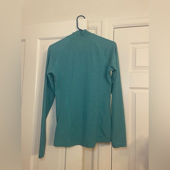 REI quarter zip blue/green base layer Sz S - Picture 4 of 4